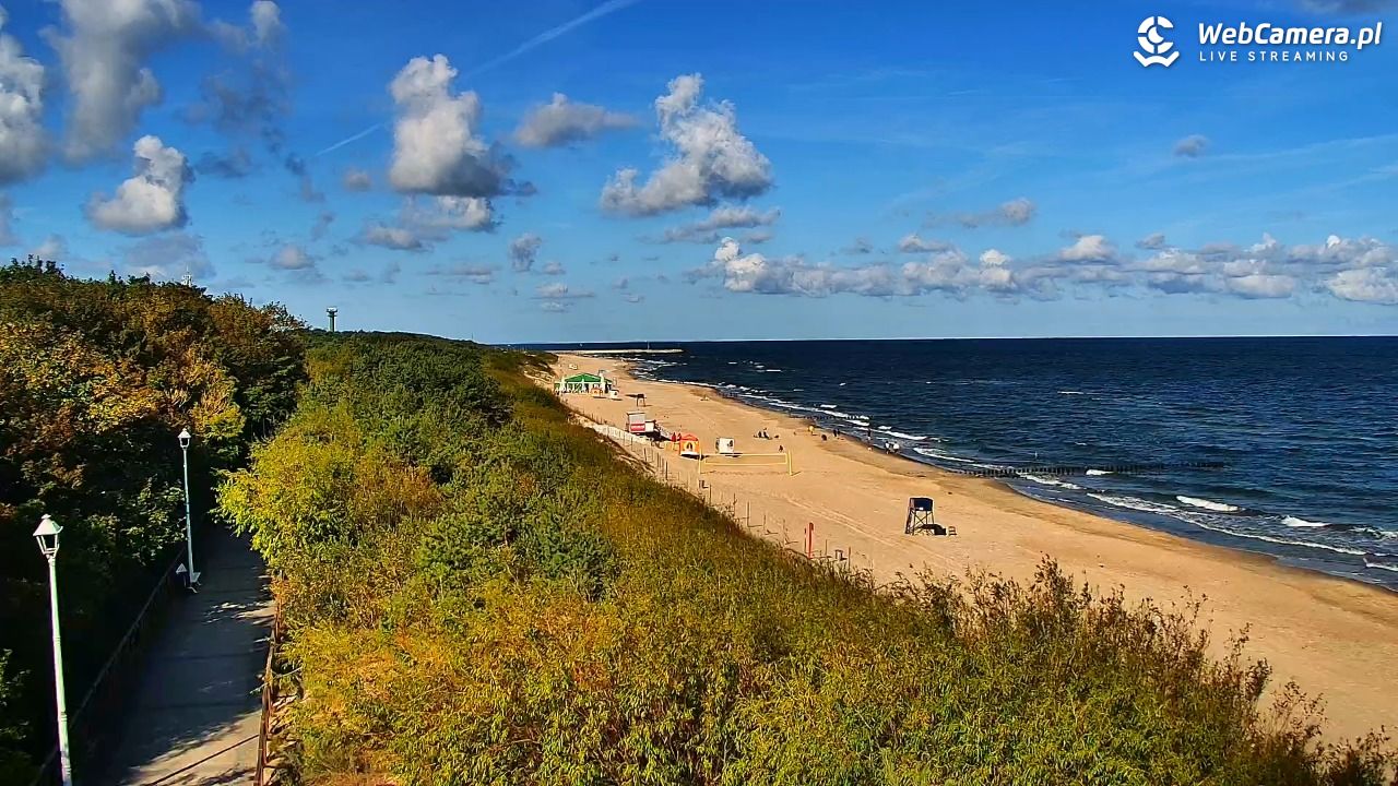 DZIWNÓW  - widok na plażę - 08 sierpień 2026, 08:47