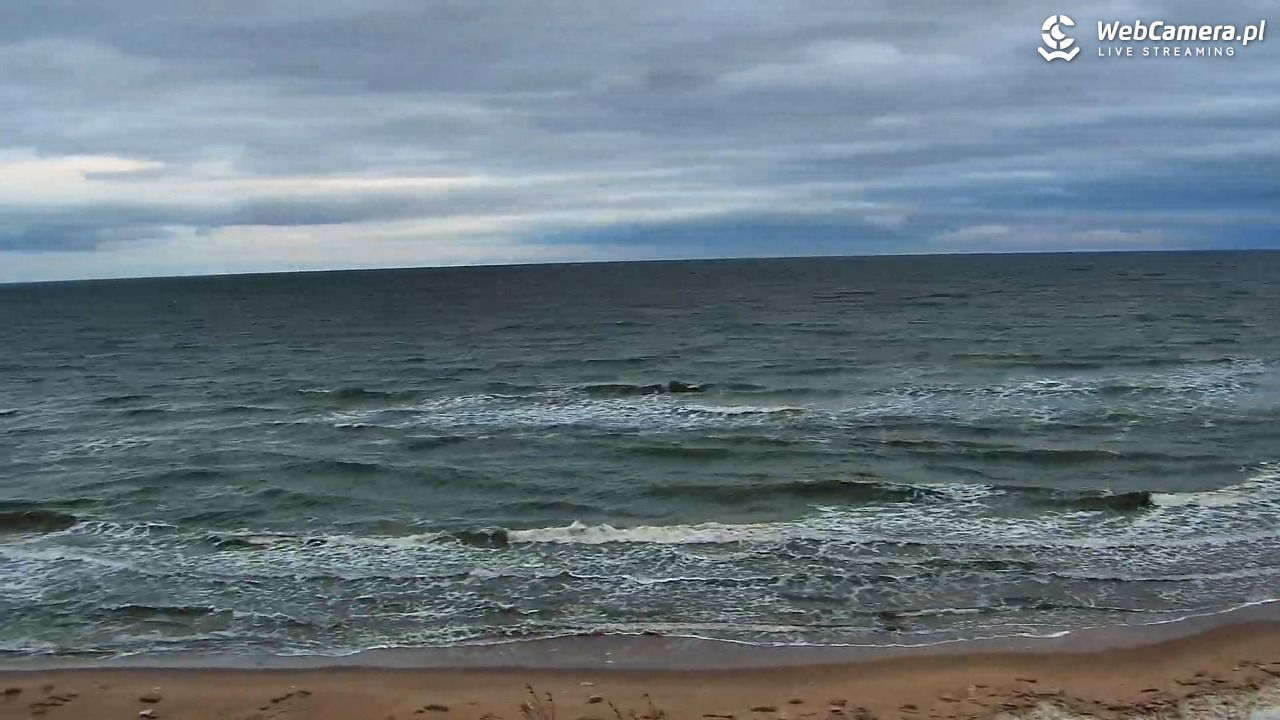 DZIWNÓW  - widok na plażę - 14 luty 2026, 07:59