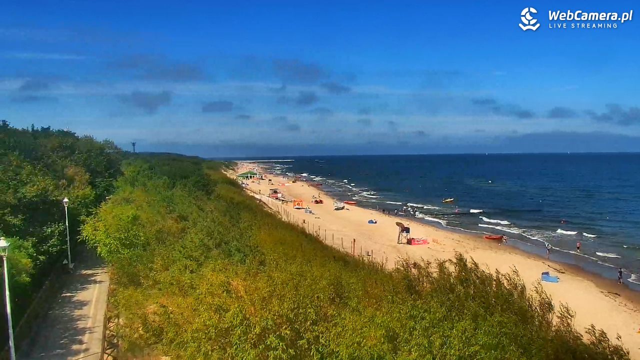 DZIWNÓW  - widok na plażę - 10 lipiec 2026, 10:18