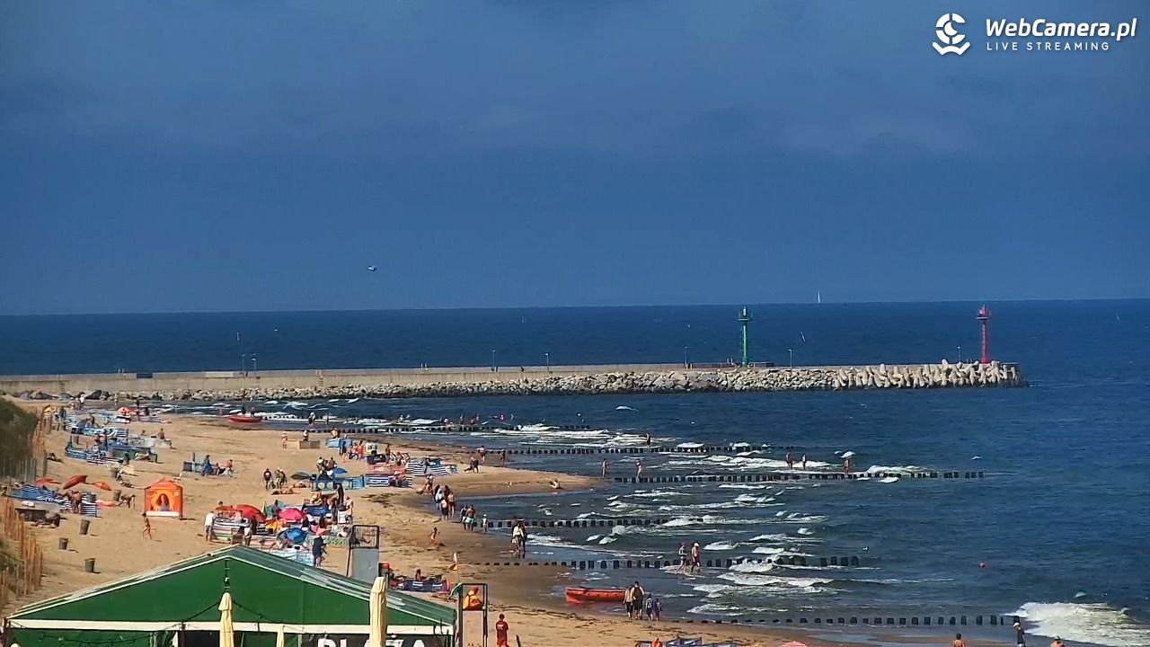 DZIWNÓW  - widok na plażę - 10 lipiec 2026, 10:09
