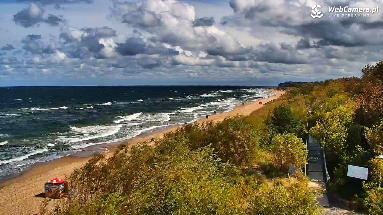 DZIWNÓW  - widok na plażę - 22 sierpień 2026, 11:44