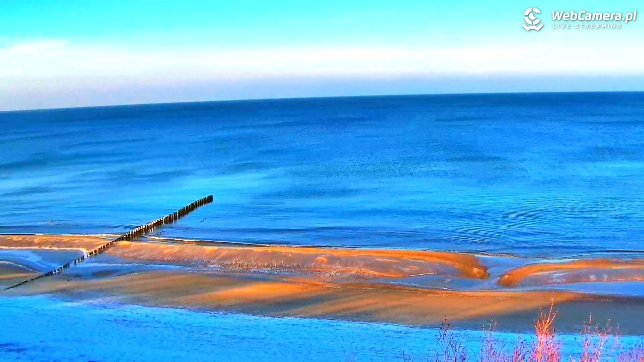 DZIWNÓW  - widok na plażę - 07 styczeń 2026, 13:55