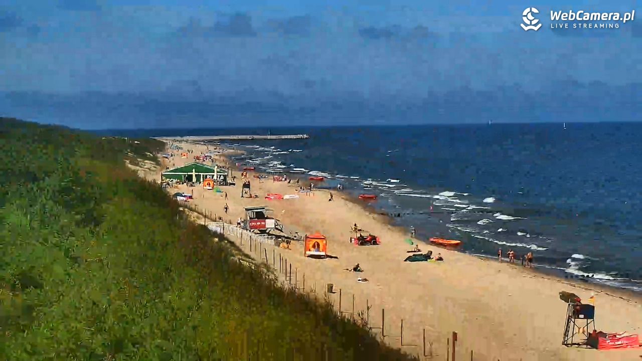 DZIWNÓW  - widok na plażę - 10 lipiec 2026, 10:00