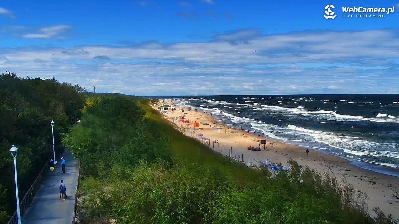 DZIWNÓW  - widok na plażę - 23 lipiec 2026, 11:34