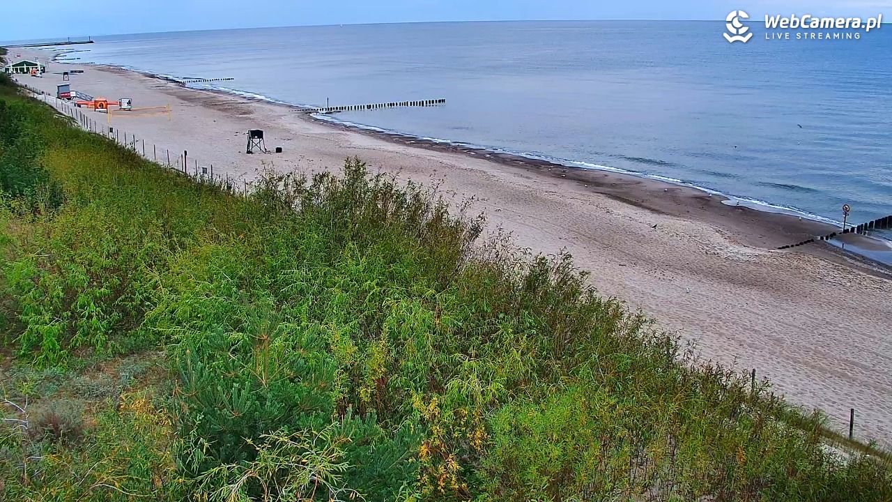 DZIWNÓW  - widok na plażę - 19 sierpień 2026, 06:16