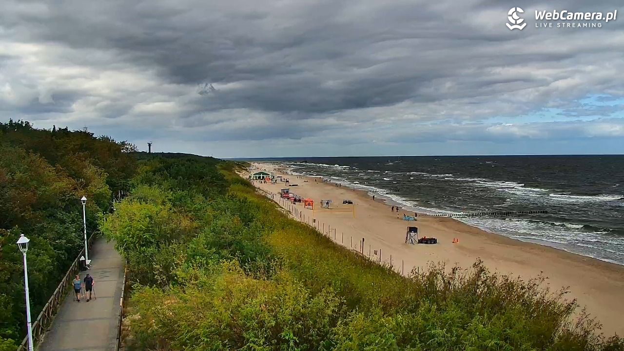 DZIWNÓW  - widok na plażę - 07 sierpień 2026, 11:11