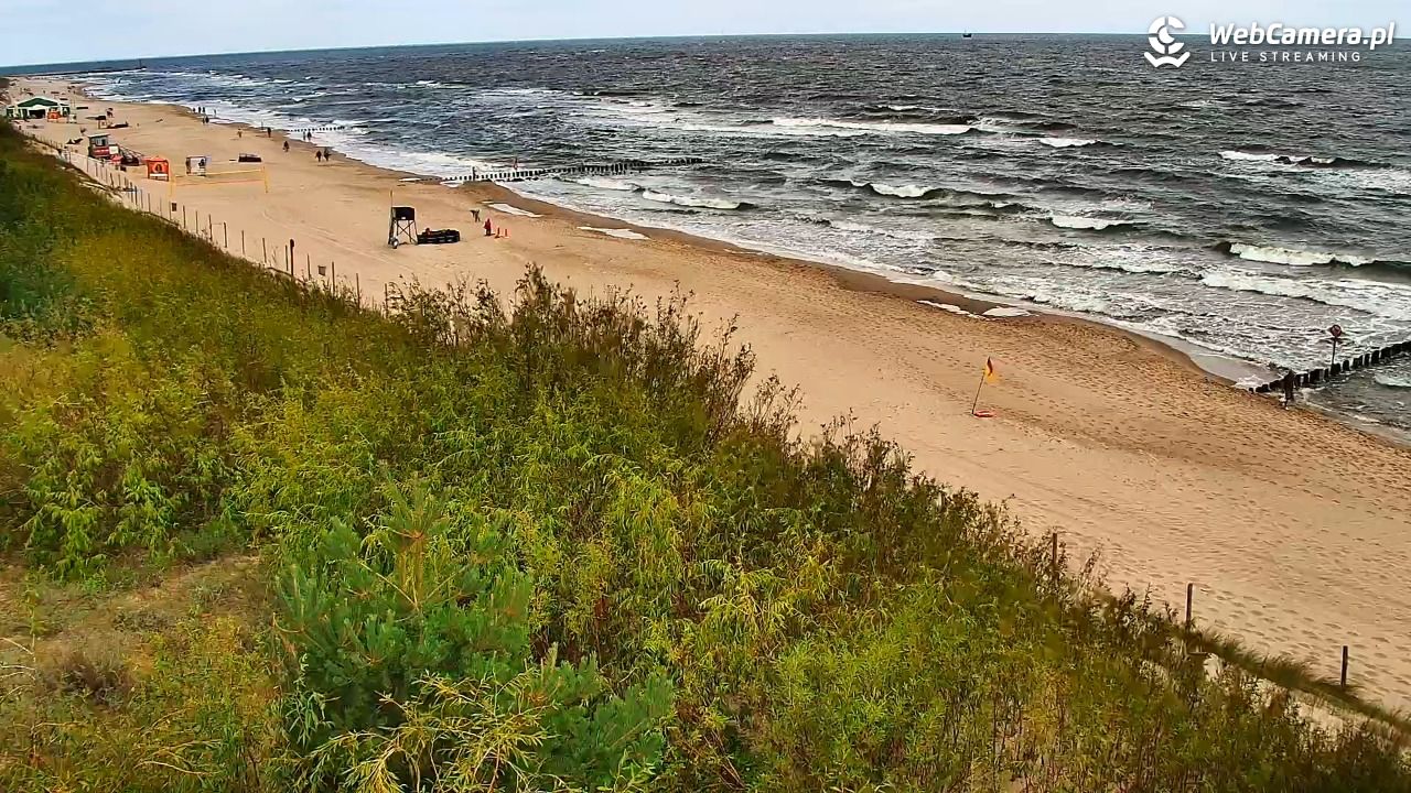 DZIWNÓW  - widok na plażę - 07 sierpień 2026, 12:43