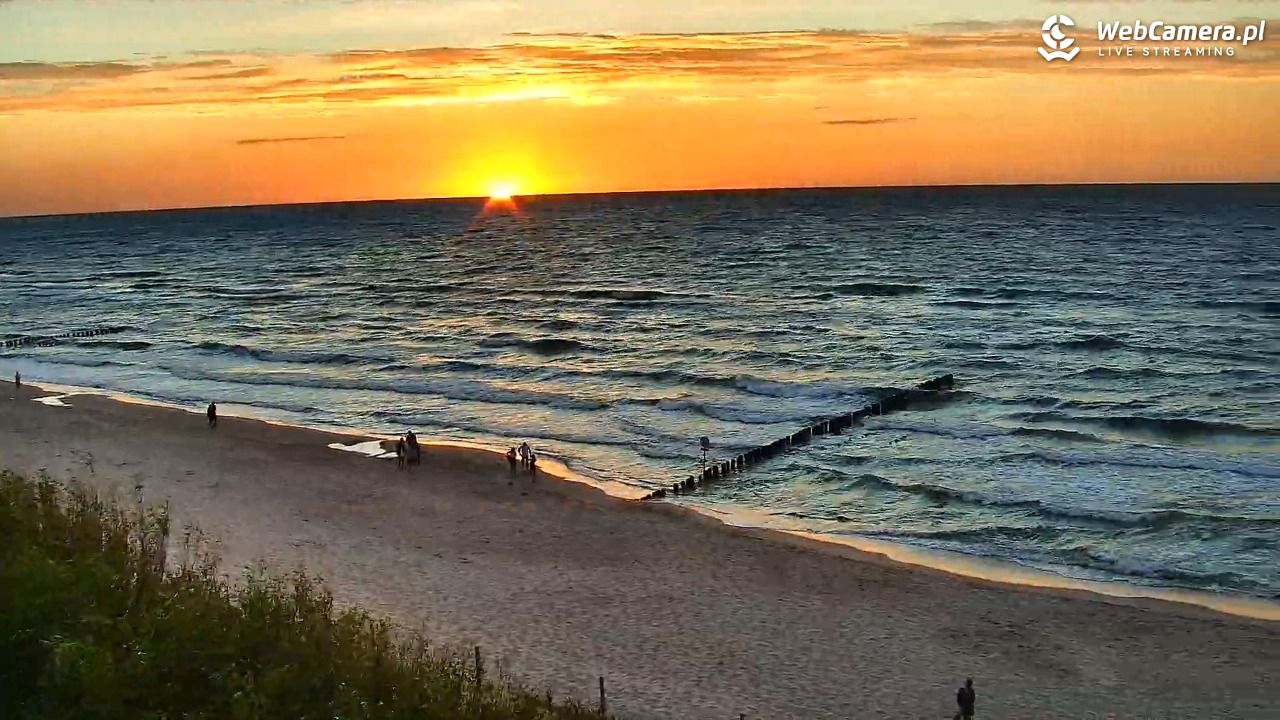 DZIWNÓW  - widok na plażę - 06 sierpień 2026, 20:49