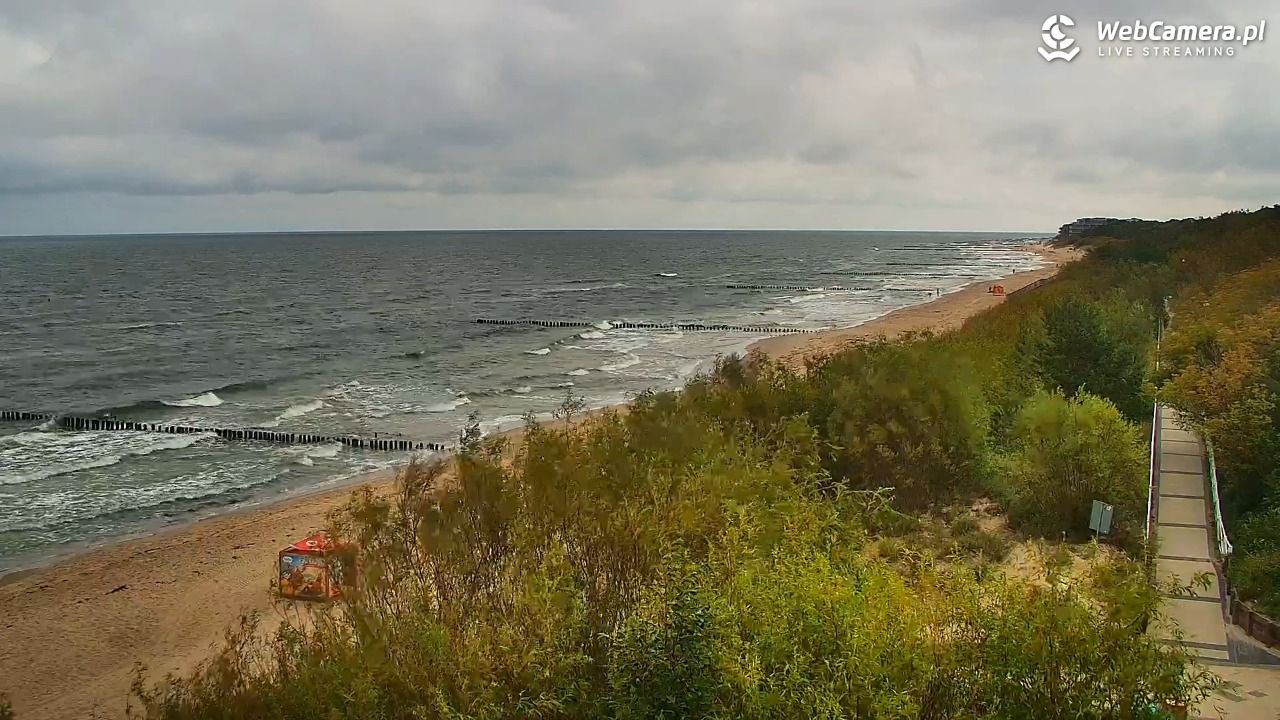 DZIWNÓW  - widok na plażę - 24 lipiec 2026, 09:56