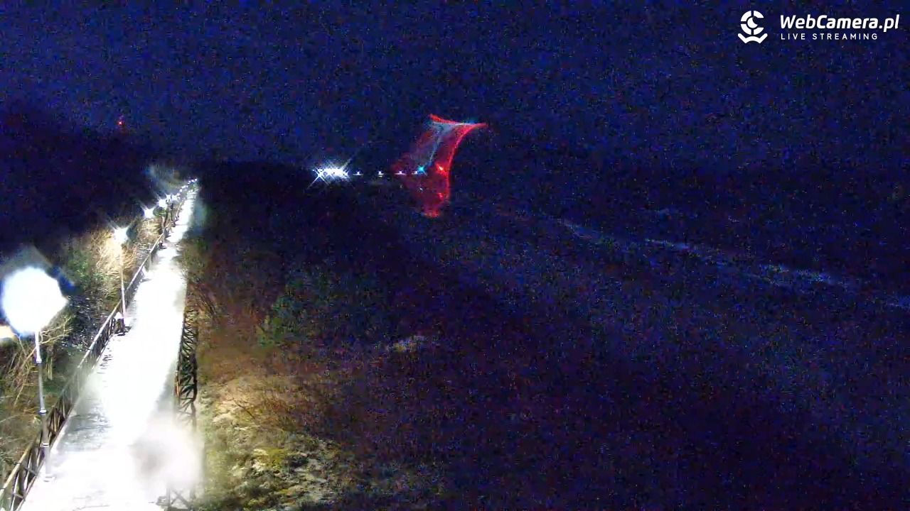 DZIWNÓW  - widok na plażę - 31 grudzień 2025, 20:34