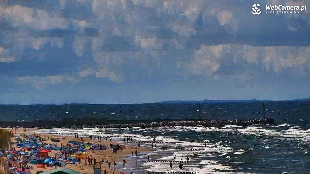 DZIWNÓW  - widok na plażę - 23 lipiec 2026, 14:11