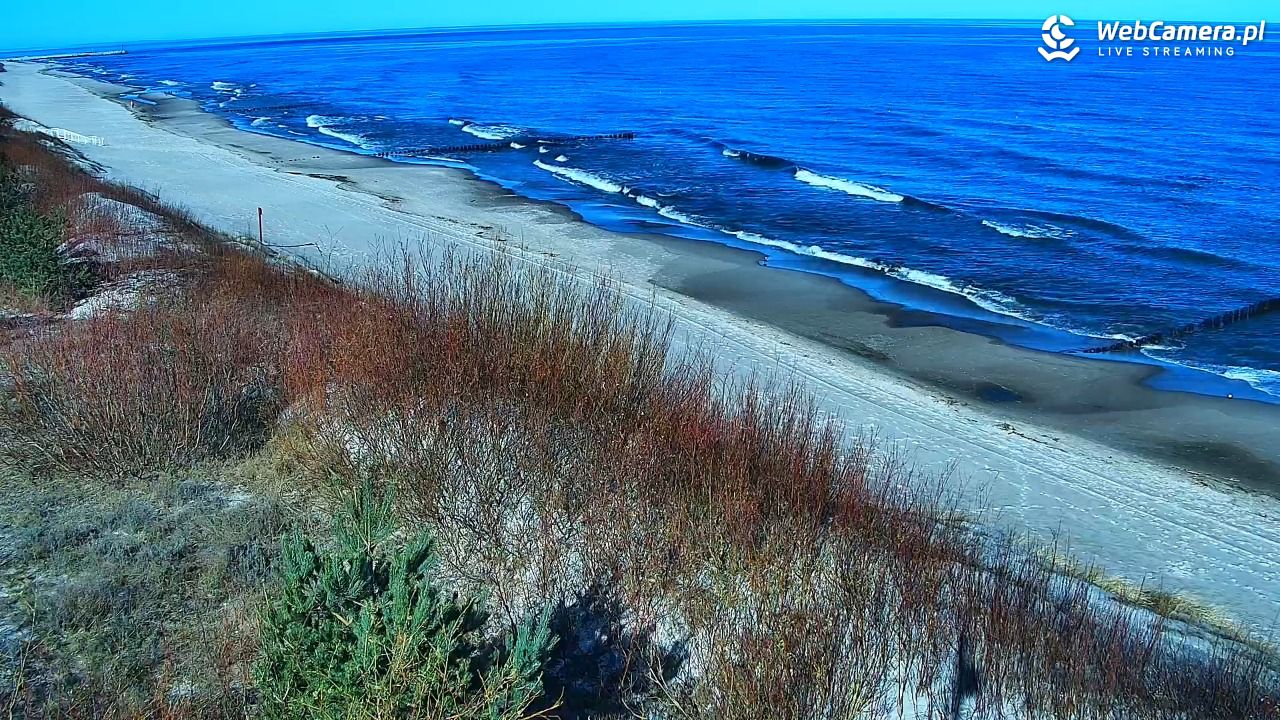DZIWNÓW  - widok na plażę - 08 kwiecień 2026, 09:42