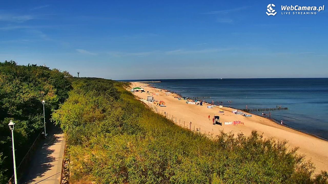 DZIWNÓW  - widok na plażę - 27 czerwiec 2026, 09:08