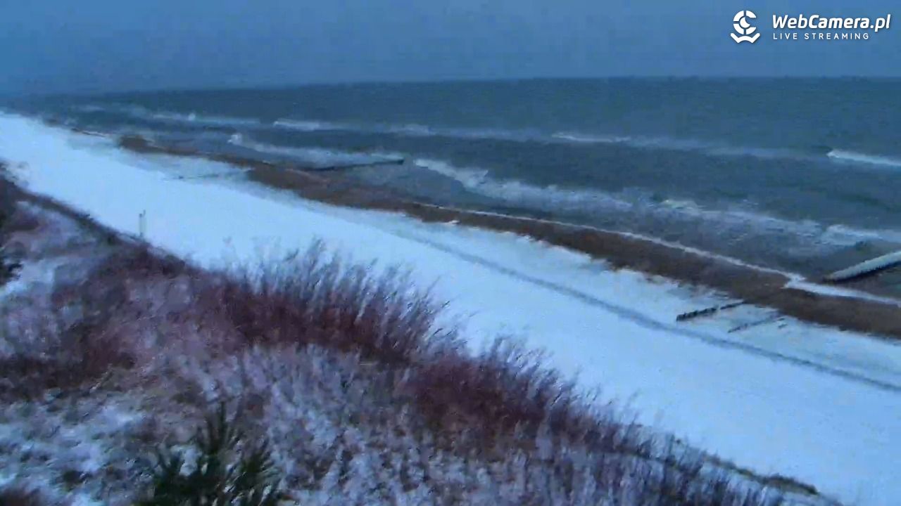 DZIWNÓW  - widok na plażę - 30 styczeń 2026, 16:37