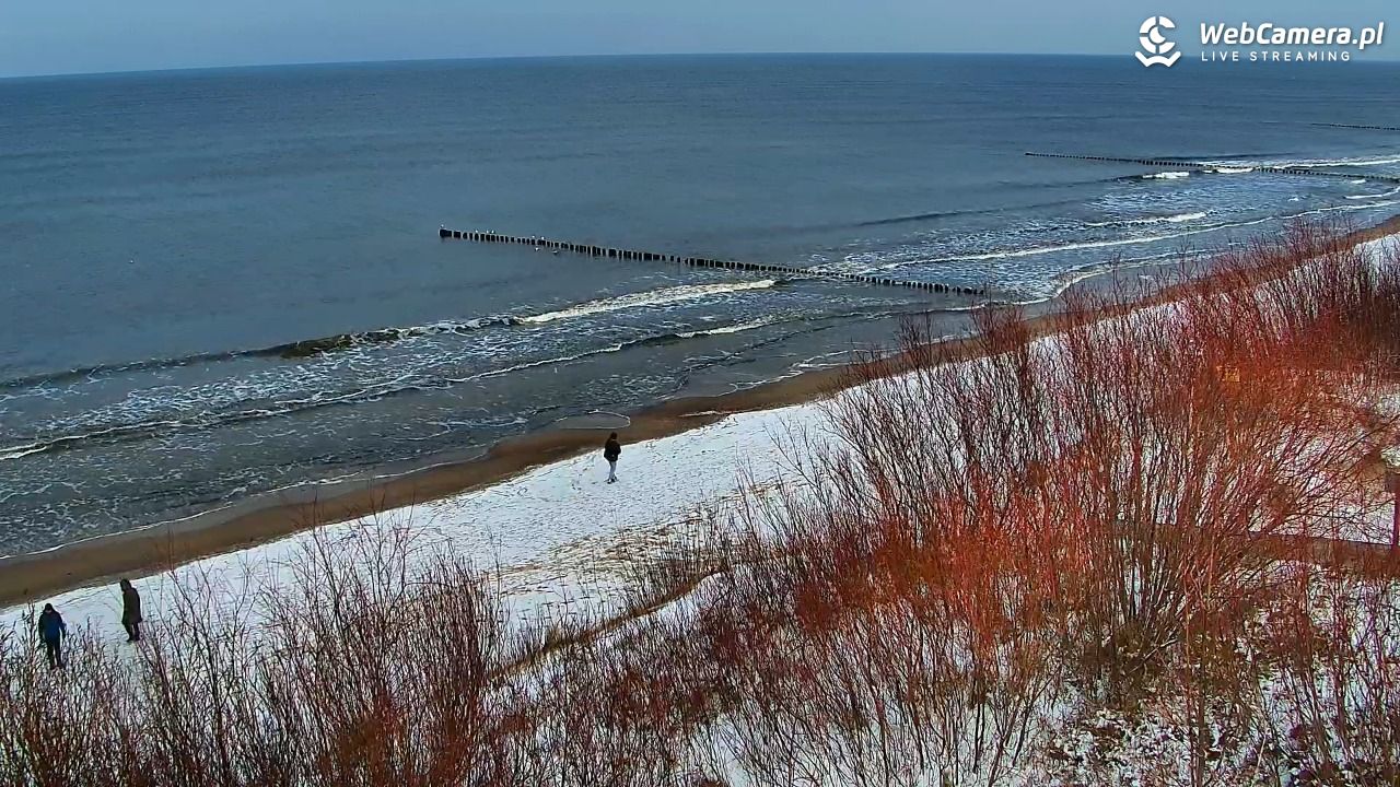 DZIWNÓW  - widok na plażę - 05 styczeń 2026, 13:04