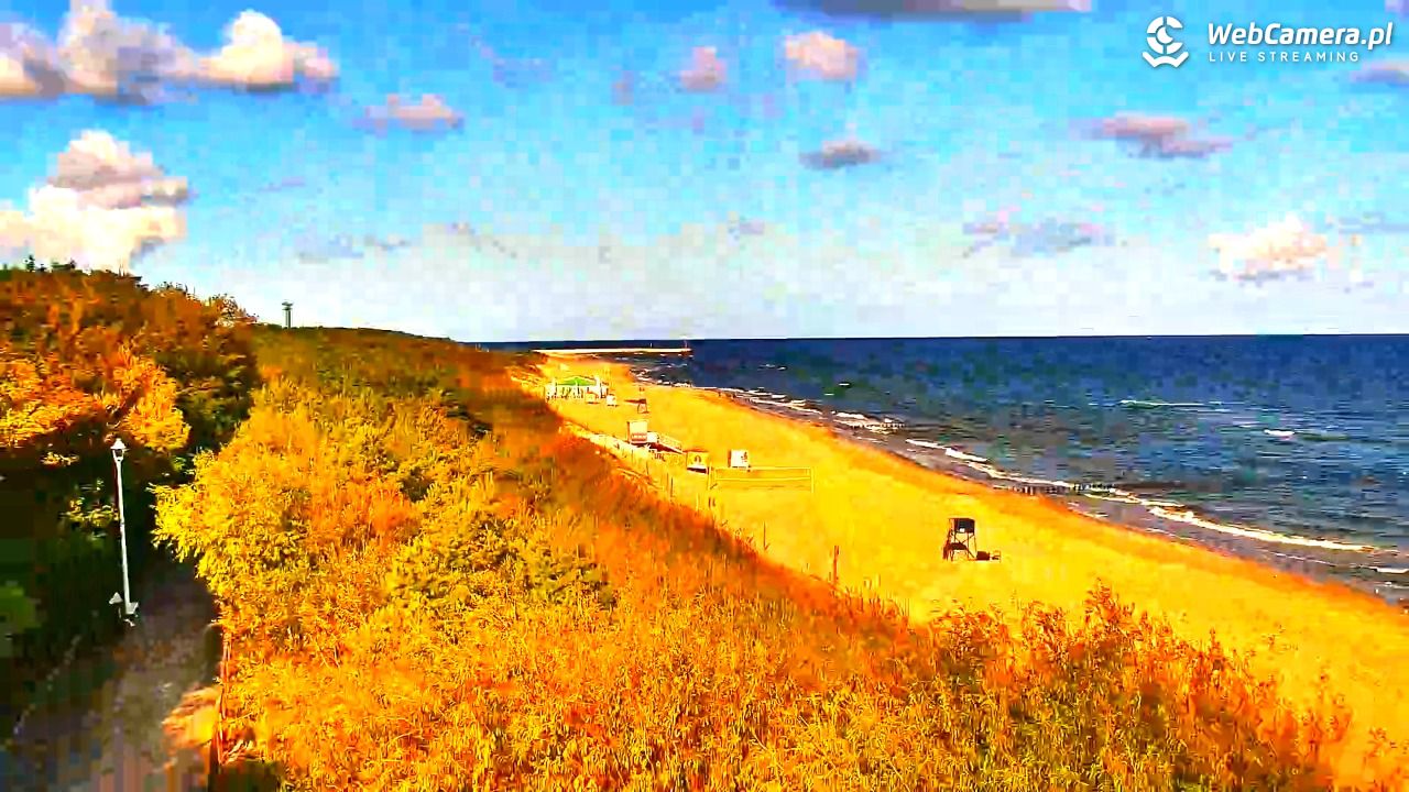 DZIWNÓW  - widok na plażę - 08 sierpień 2026, 07:46