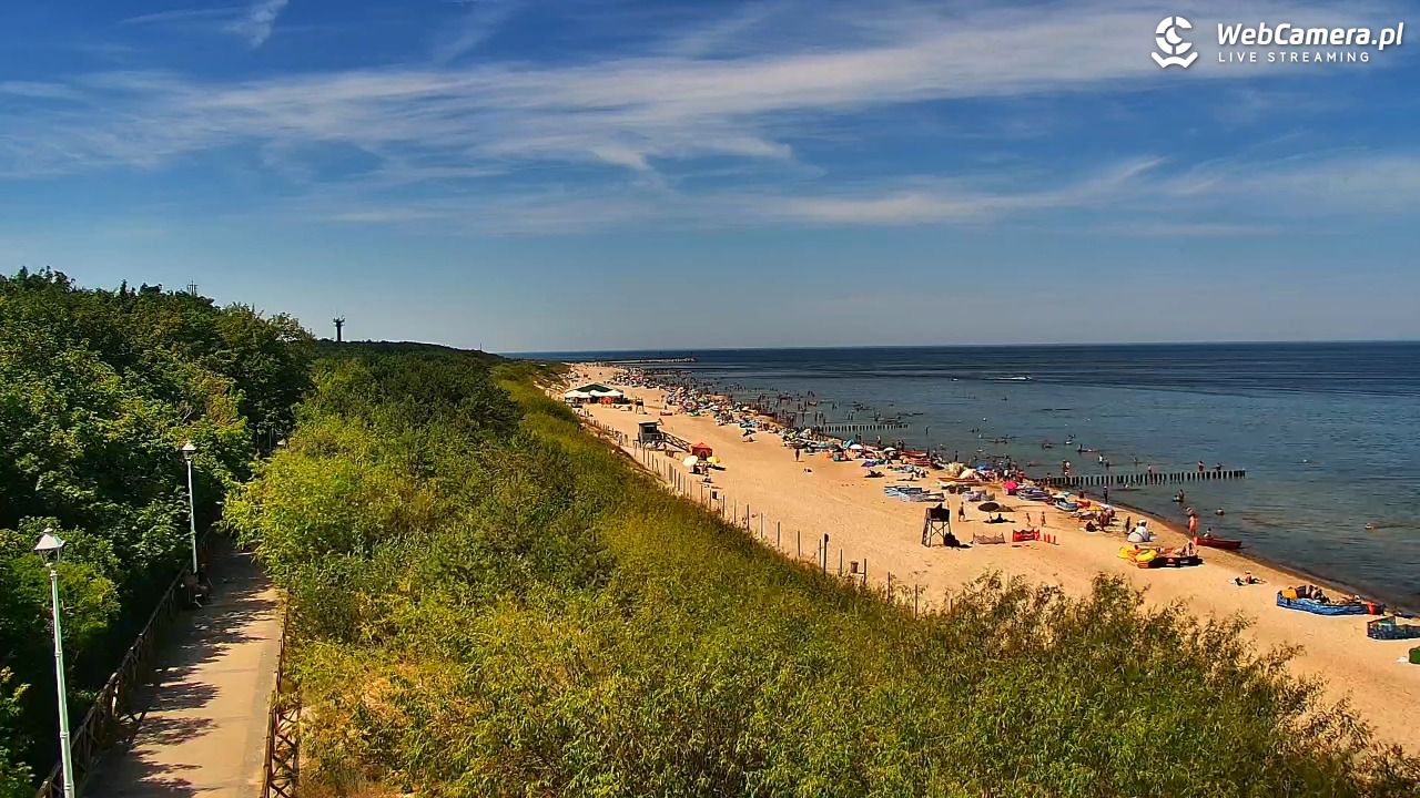DZIWNÓW  - widok na plażę - 27 czerwiec 2026, 11:59