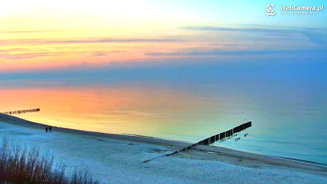 DZIWNÓW  - widok na plażę - 09 marzec 2026, 17:55