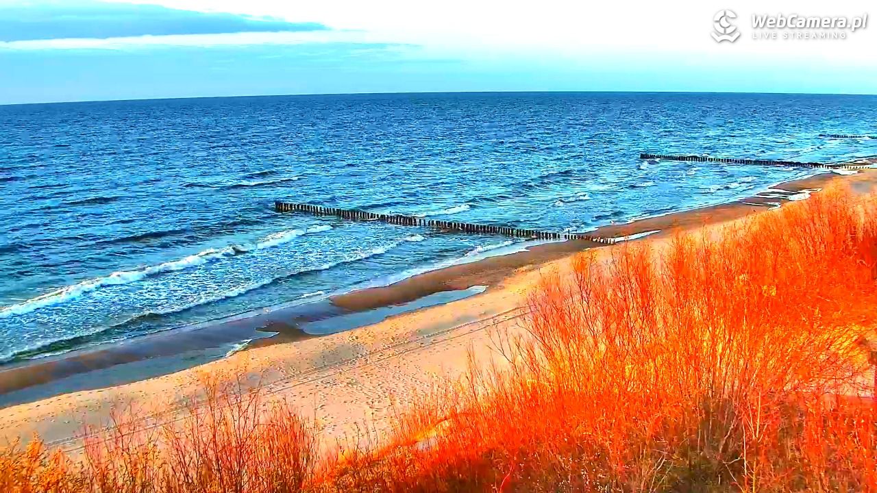 DZIWNÓW  - widok na plażę - 26 marzec 2026, 18:06