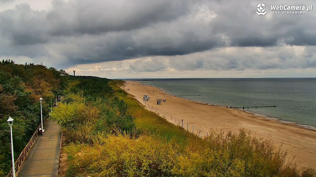 DZIWNÓW  - widok na plażę - 14 wresień 2025, 14:19