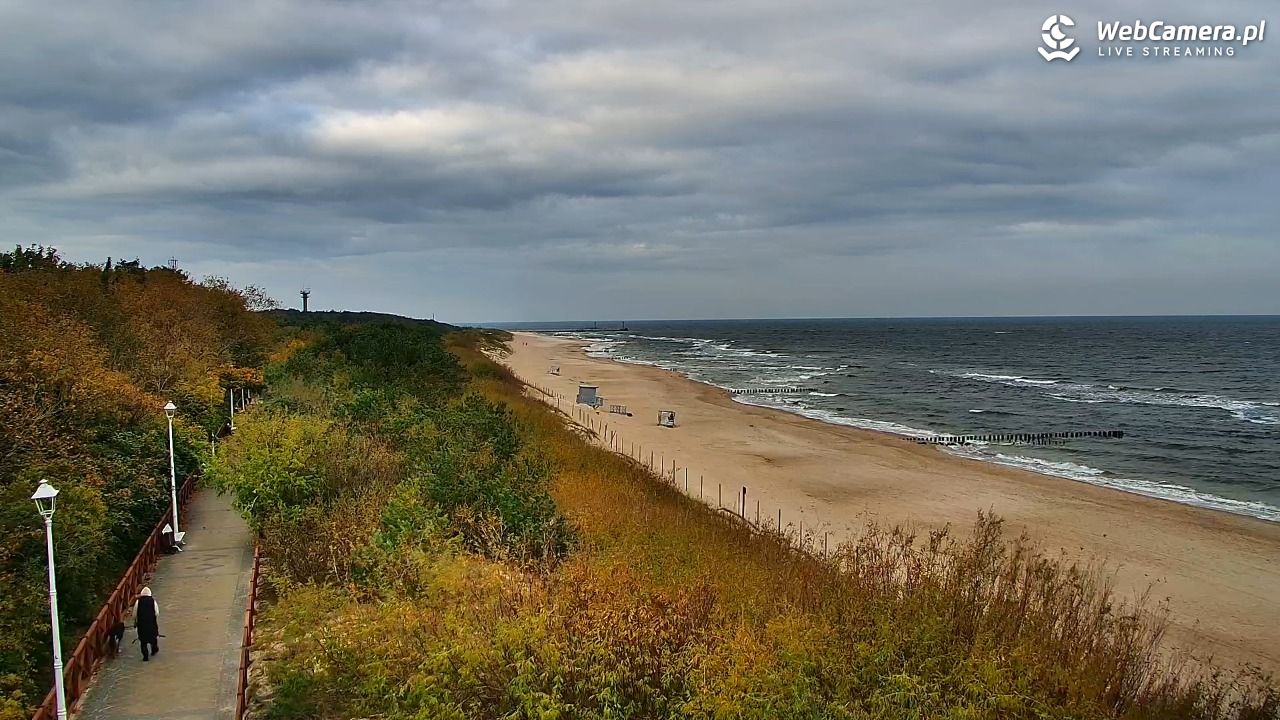 DZIWNÓW  - widok na plażę - 06 październik 2026, 07:23