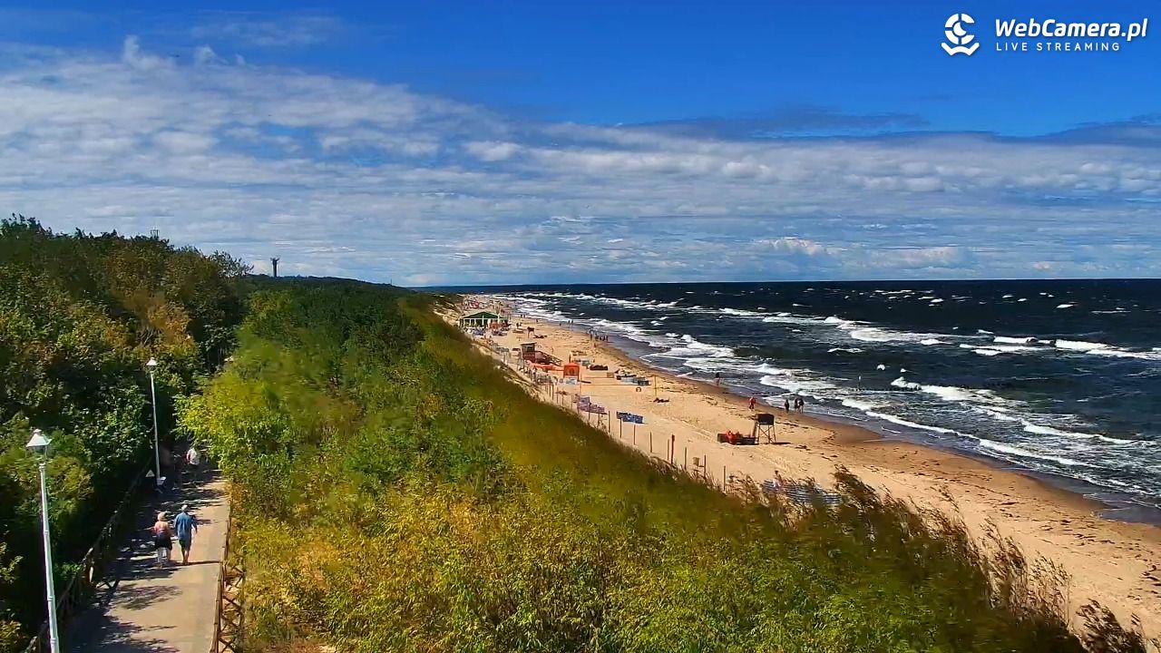 DZIWNÓW  - widok na plażę - 23 lipiec 2026, 12:14