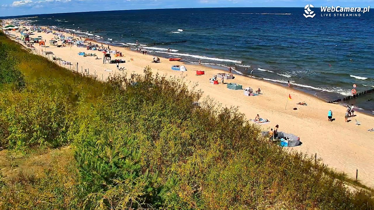 DZIWNÓW  - widok na plażę - 08 sierpień 2026, 11:51