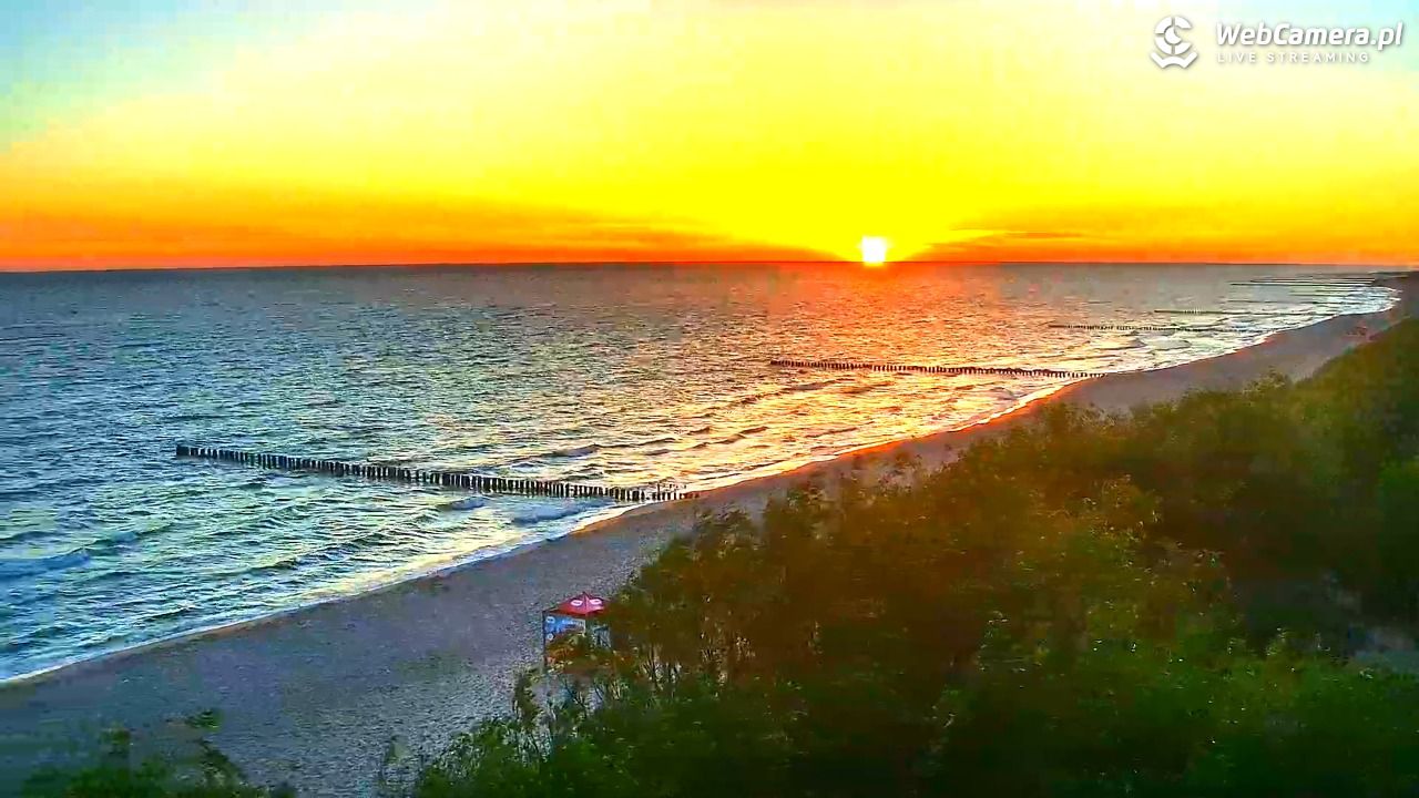 DZIWNÓW  - widok na plażę - 26 czerwiec 2026, 04:30