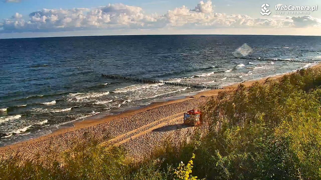 DZIWNÓW  - widok na plażę - 08 sierpień 2026, 07:30
