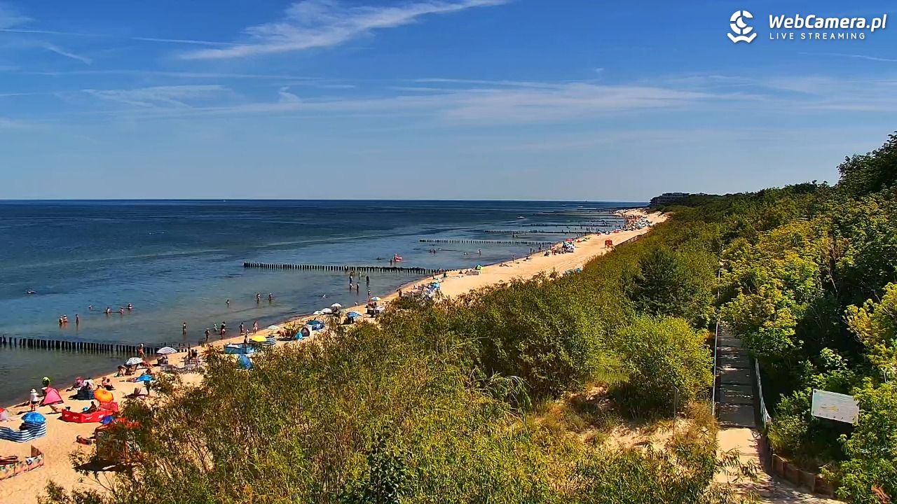 DZIWNÓW  - widok na plażę - 27 czerwiec 2026, 11:51