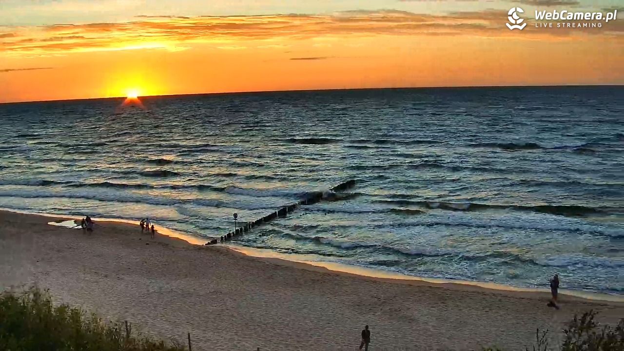 DZIWNÓW  - widok na plażę - 06 sierpień 2026, 20:49