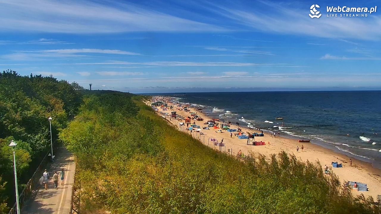 DZIWNÓW  - widok na plażę - 10 lipiec 2026, 12:08