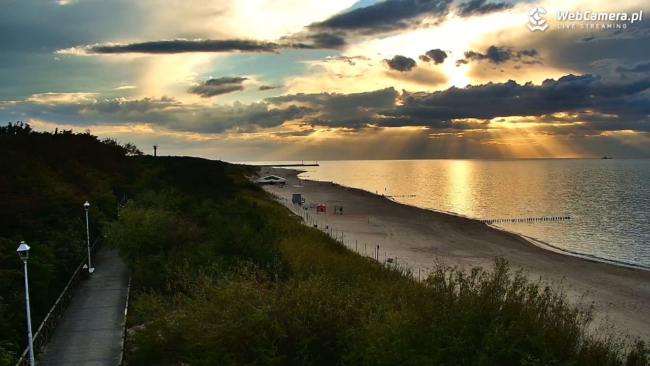 DZIWNÓW  - widok na plażę - 31 sierpień 2026, 19:02