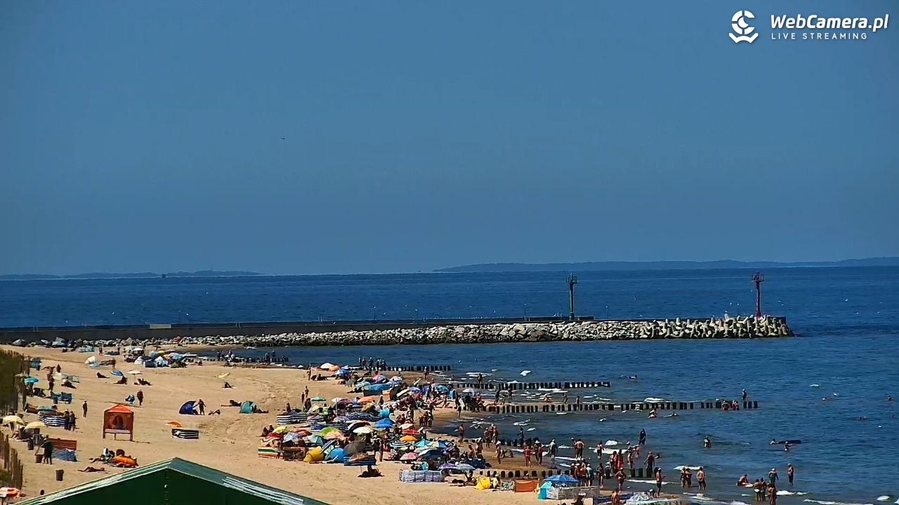 DZIWNÓW  - widok na plażę - 26 czerwiec 2026, 12:09