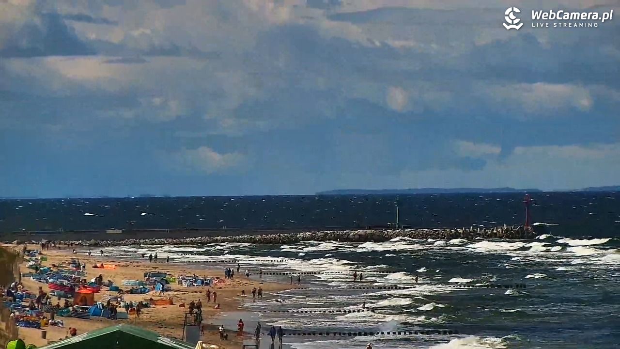 DZIWNÓW  - widok na plażę - 23 lipiec 2026, 12:21