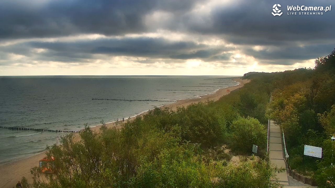 DZIWNÓW  - widok na plażę - 11 lipiec 2026, 07:23