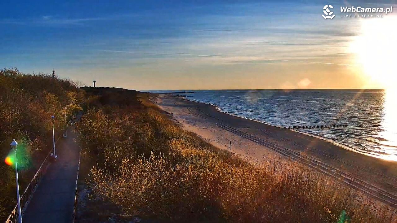 DZIWNÓW  - widok na plażę - 30 kwiecień 2026, 19:56