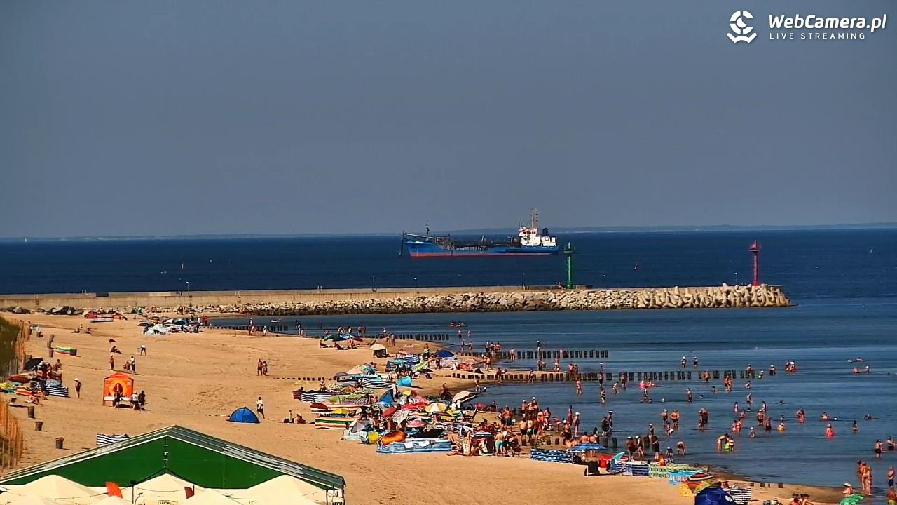 DZIWNÓW  - widok na plażę - 27 czerwiec 2026, 09:54