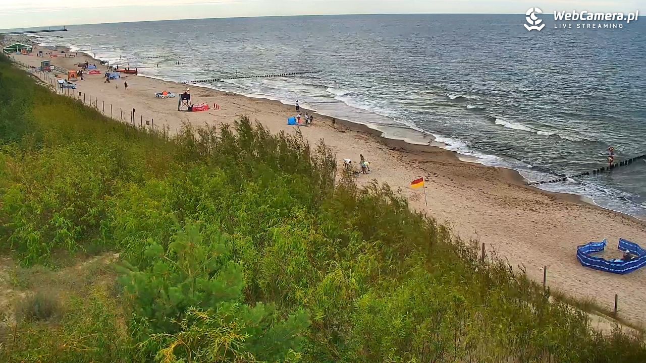 DZIWNÓW  - widok na plażę - 10 lipiec 2026, 16:35