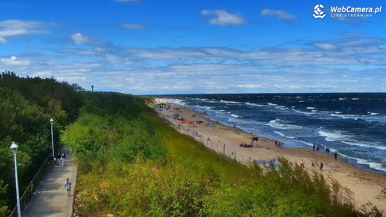 DZIWNÓW  - widok na plażę - 23 lipiec 2026, 11:29