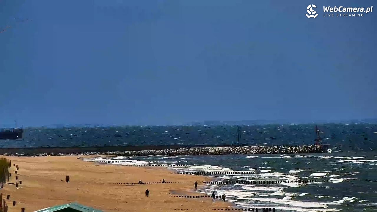 DZIWNÓW  - widok na plażę - 13 czerwiec 2026, 14:02