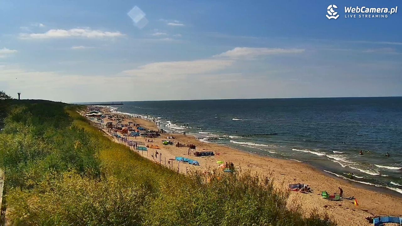 DZIWNÓW  - widok na plażę - 24 lipiec 2026, 15:24