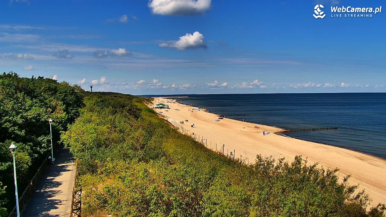 DZIWNÓW  - widok na plażę - 12 czerwiec 2026, 10:32