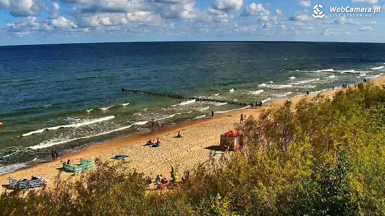 DZIWNÓW  - widok na plażę - 08 sierpień 2026, 09:58