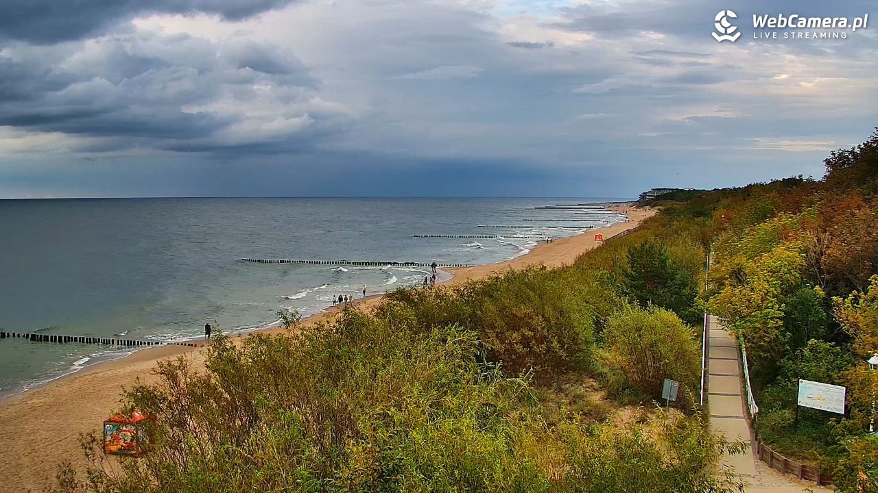 DZIWNÓW  - widok na plażę - 19 sierpień 2026, 18:38