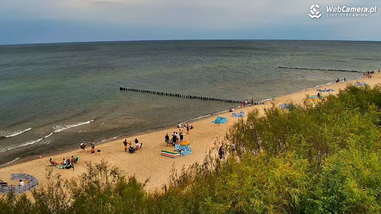 DZIWNÓW  - widok na plażę - 05 lipiec 2025, 11:25