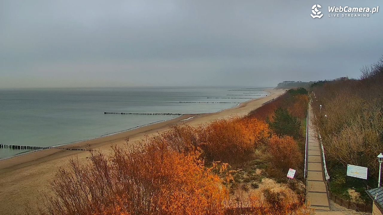 DZIWNÓW  - widok na plażę - 11 listopad 2025, 08:19