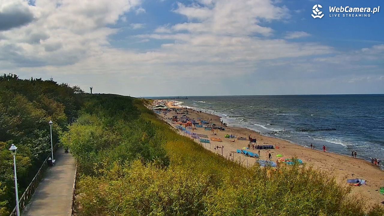 DZIWNÓW  - widok na plażę - 24 lipiec 2026, 14:23
