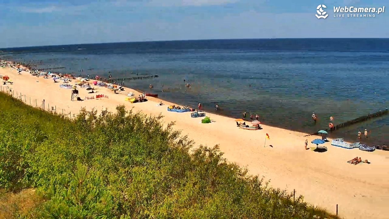 DZIWNÓW  - widok na plażę - 27 czerwiec 2026, 11:48