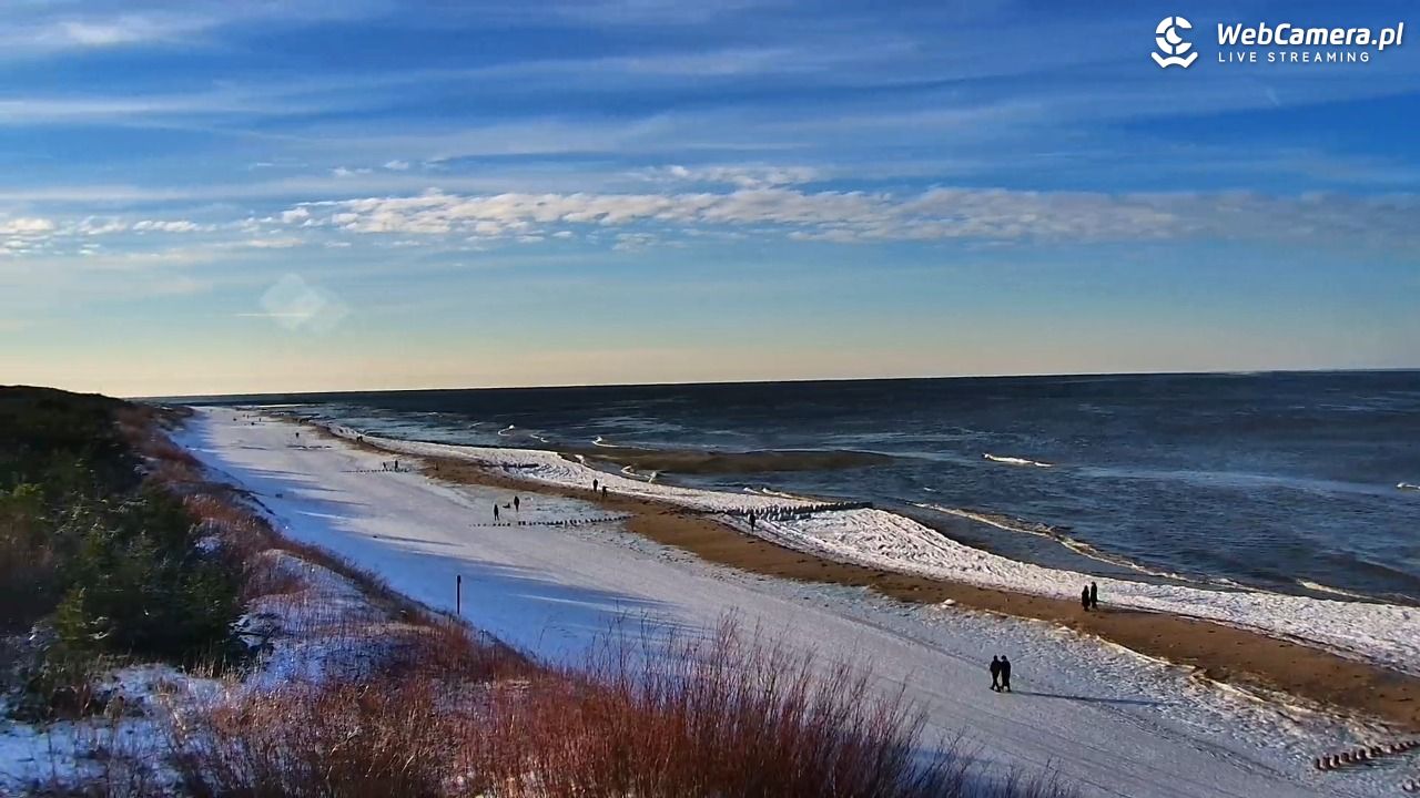DZIWNÓW  - widok na plażę - 01 luty 2026, 14:37